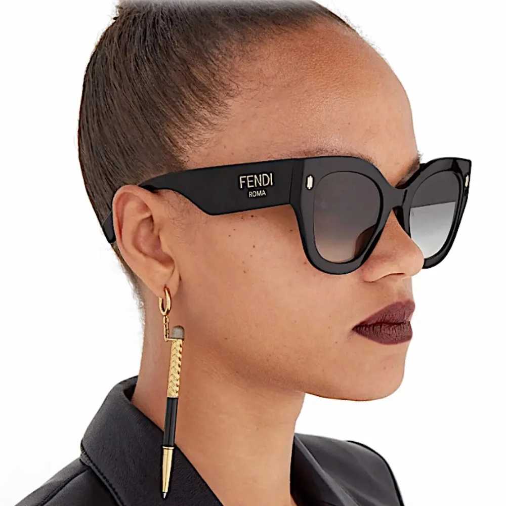 Fendi Roma - Sunglasses - black - Sunglasses